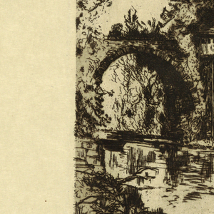 Print, Bridge over the Bushkill River, Easton, Pennsylvania, 1879