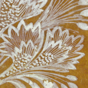Drawing, Floral field and border, 1780–1815