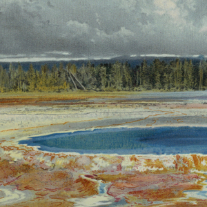 Print, Castle Geyser, Upper Geyser Basin, Yellowstone National Park, 1874