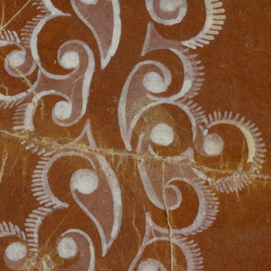 Drawing, Floral field and border, 1780–1815