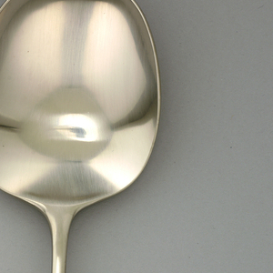 Bedford Large Salad Serving Spoon, mid-20th century