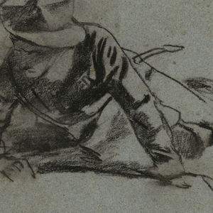 Drawing, Three Days on the Front, ca. 1863