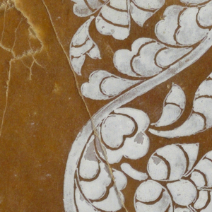 Drawing, Floral field and border, 1780–1815