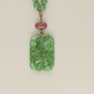 Necklace And Pendant, ca. 1900