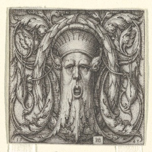 Print, Panel with a Mascaron, 1543
