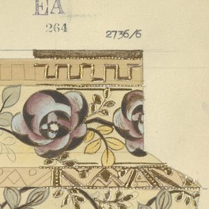 Drawing, Design for a Vase, 1880–1910