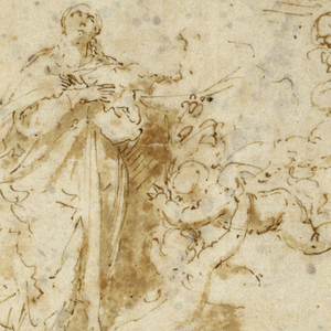 Drawing, The Immaculate Conception, ca. 1640