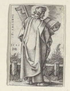 Print, St. James Minor, from The Twelve Apostles