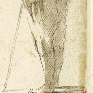 Drawing, Four Men, 1630–1640