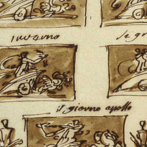 Drawing, Thumbnail Sketches, ca. 1800