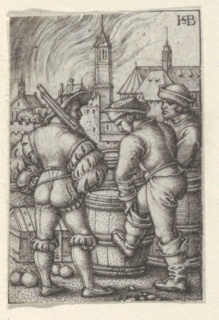 Print, Sentinel over the Power Cask