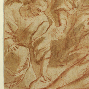 Drawing, Entombment of Christ, 1640–60