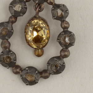 Earrings (France), early 19th century