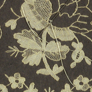 Pattern With Uncompleted Lace (Belgium), late 19th century