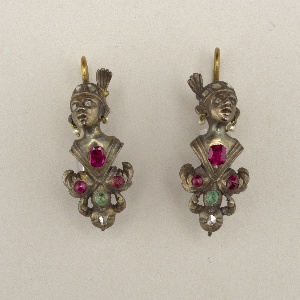 Earrings (France), 19th century