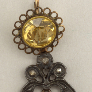 Earrings (France), 19th century