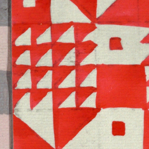 Drawing, Textile Design: Balaton, 1928
