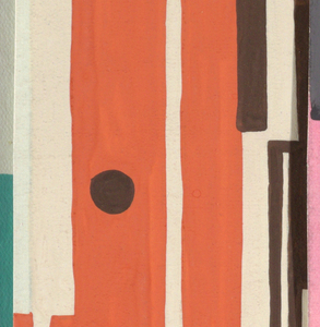 Drawing, Textile Design:  Lenglen, designed 1927