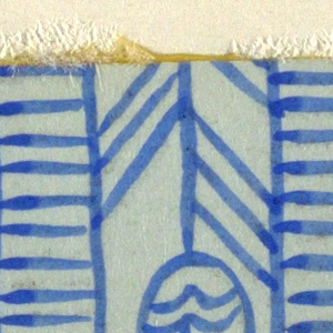 Drawing, Textile Design: Ozon (Ozone), 1923
