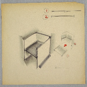 Drawing, Chair