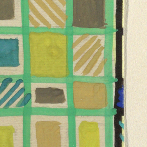 Drawing, Textile Design: Bermuda, 1928