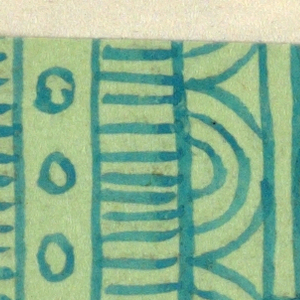 Drawing, Design for Textile:  Ozone, designed 1923