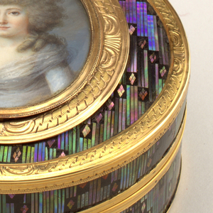 Snuffbox Mounted With Two Miniatures (France), 1768–75