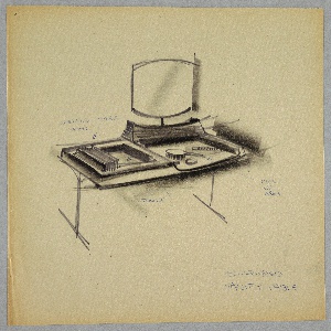 Drawing, Vanity Unit