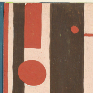Drawing, Textile Design:  Lenglen, designed 1927