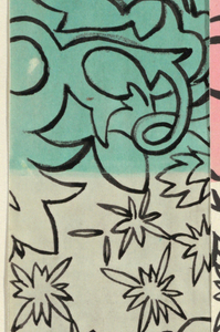 Drawing, Aussee: turquoise, grey, black, 1911–14