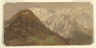 Drawing, Alpine Peaks