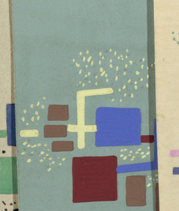 Drawing, Textile Design: Ragaz, 1926