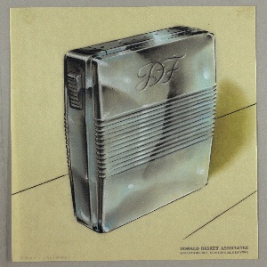Drawing, Diamond Cigarette Lighter