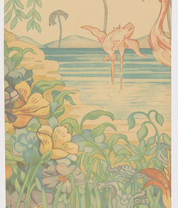 Scenic - Panel, Flamingo, 1939