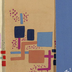 Drawing, Textile Design: Ragaz, 1926