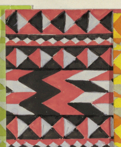 Drawing, Textile Design: Roma, 1924