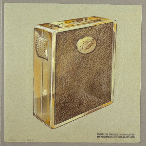 Drawing, Diamond Cigarette Lighter