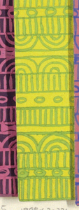 Drawing, Ozone: Yellow and Green, 1923