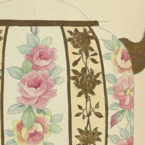Drawing, Design for a Milk Pitcher, 1880–1910