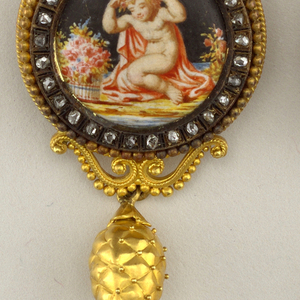 Earrings (France), mid-19th century