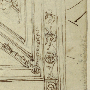 Drawing, Ceiling Decorations, 1810–1820