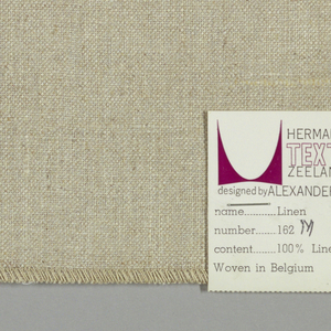 Sample, Linen, 1952