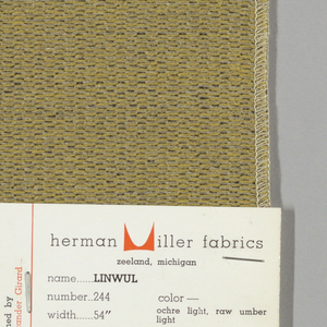 Sample, Linwul, 1953