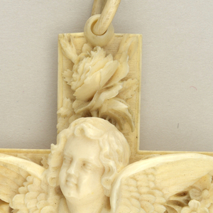 Pendant ivory cross Cross, 19th century