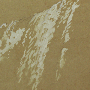 Drawing, The Canadian Falls and Goat Island at Niagara River, possibly 1858