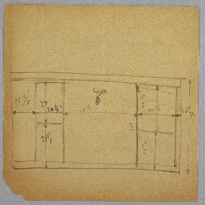 Drawing, Lady Esther Yacht: Cabinetry, Lighting, 1934–35