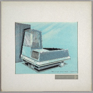 Drawing, Design for a Three Wheel Truck, August 1963