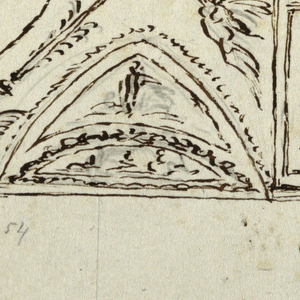 Drawing, Design for a Ceiling, ca. 1800
