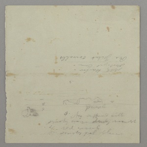 Drawing, Sketches of a Man
