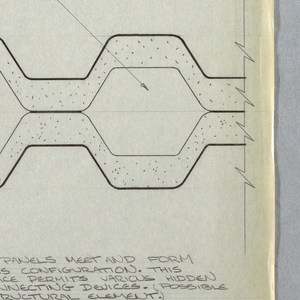 Drawing, Design for Modular Wall S, February 19, 1962